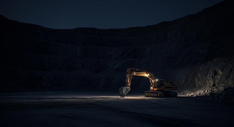 Protrack GPS 솔루션을 사용하여 원격 채굴 웹사이트에서 대형 장비 도난 방지